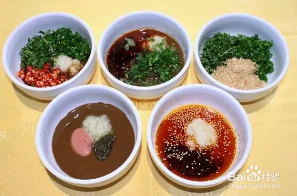 简单调制火锅蘸料