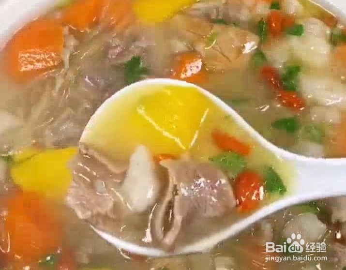 萝卜炖羊肉汤做法