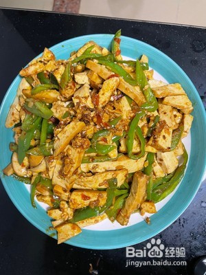 香干炒青椒比荤菜还好吃