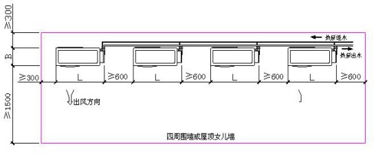 地暖冷气机主机安装注意事项