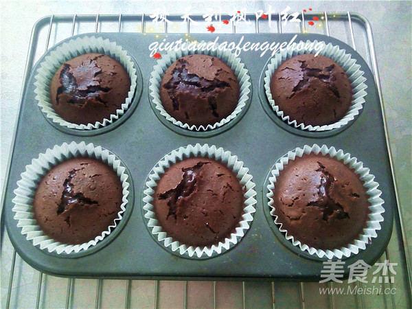 香浓巧克力杯蛋糕