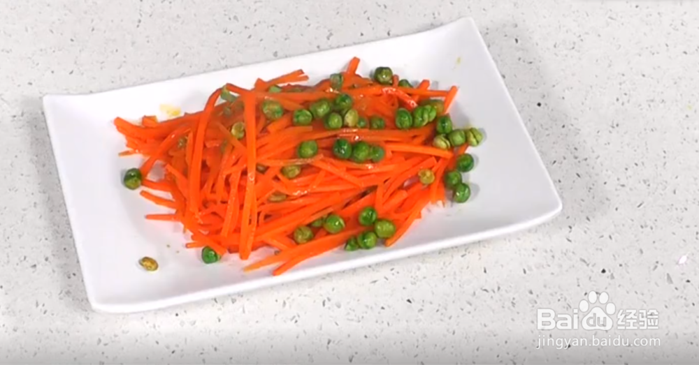 爽口胡萝卜丝的做法