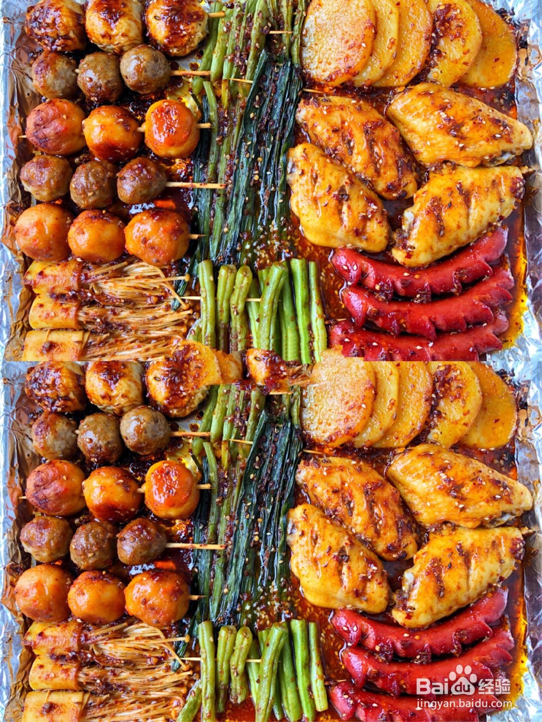 自制家庭版烧烤，香辣过瘾，百吃不厌