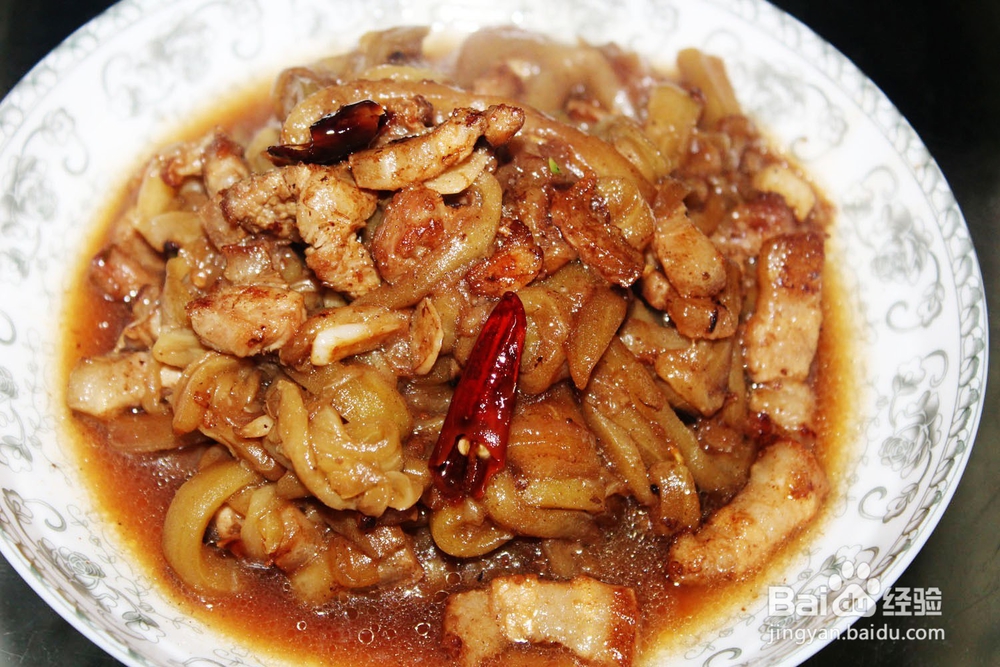 茄子的做法——美味的肉丁茄条