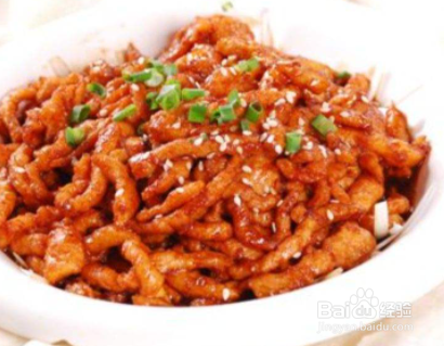 如何做京酱肉丝