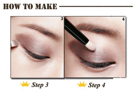 韩式电眼眼妆4步教程