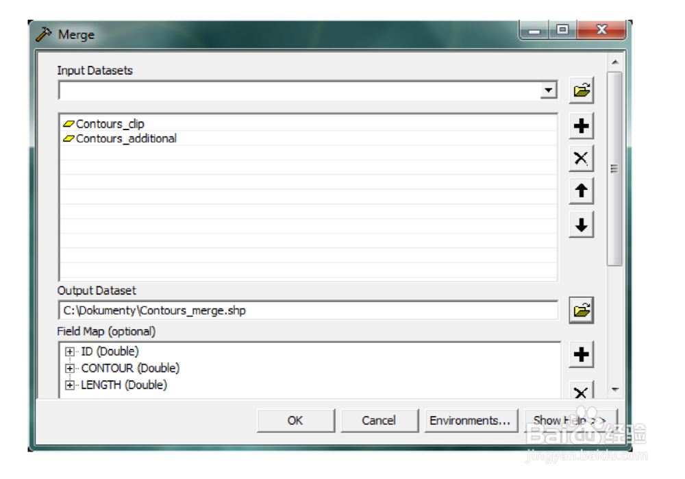 如何进行 ArcGIS 中的 merge 操作？