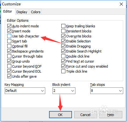 DzSoft PHP Editor怎么关闭使用制表符