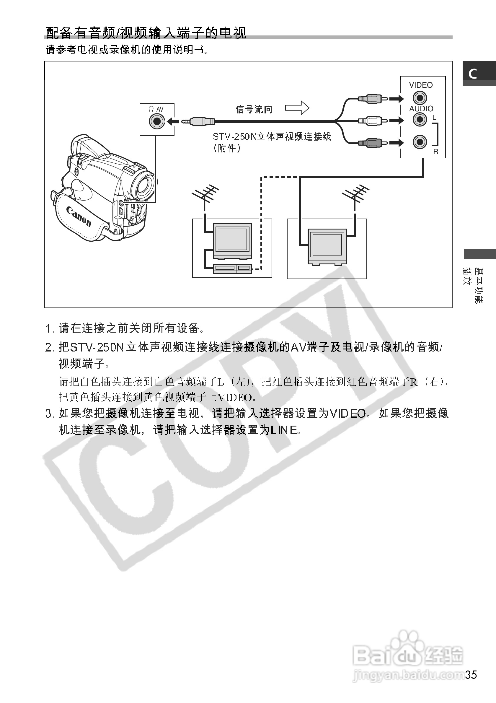佳能MV700i数码摄像机使用说明书:[4]