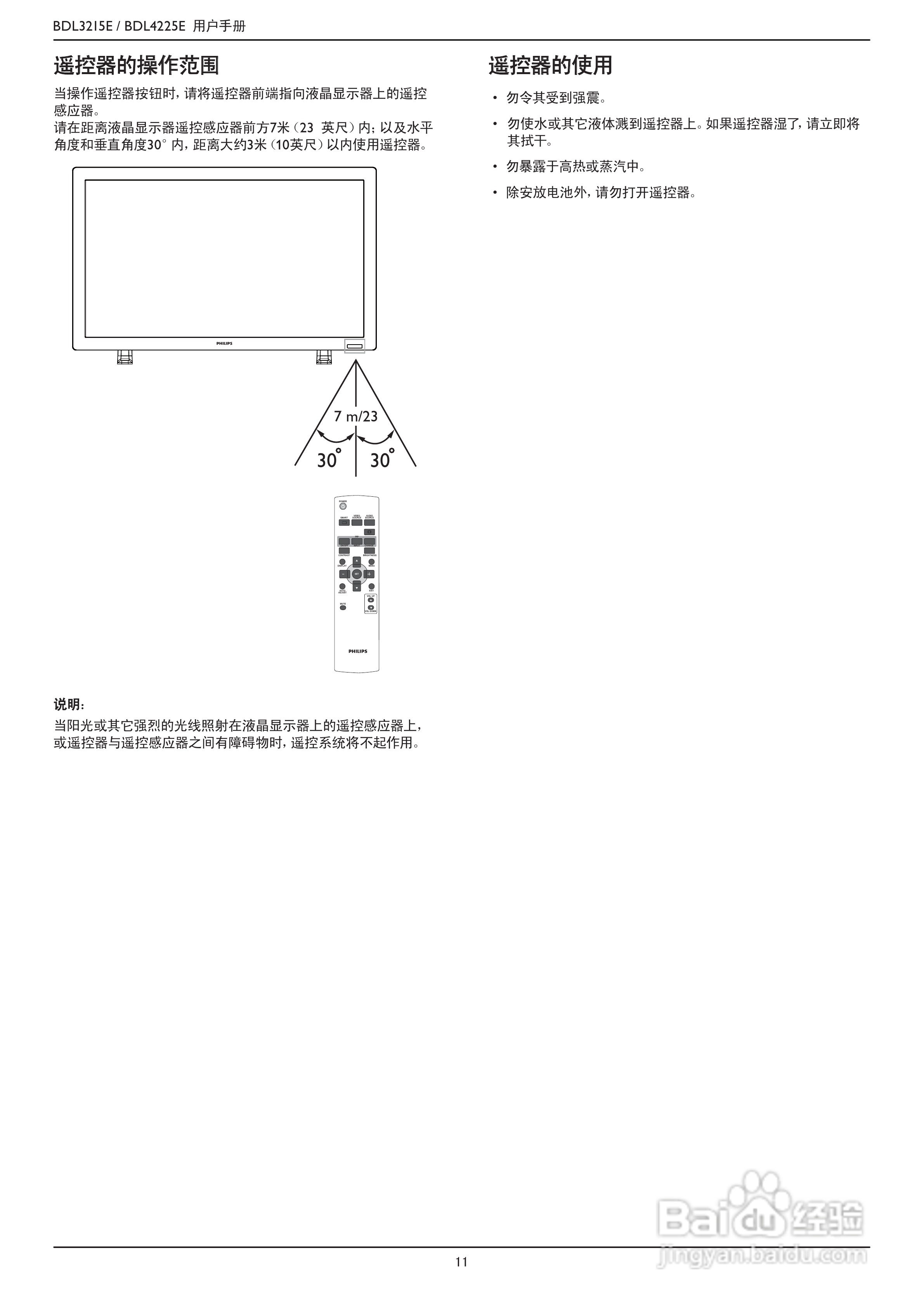 飞利浦BDL3215E/00液晶显示器使用说明书:[2]
