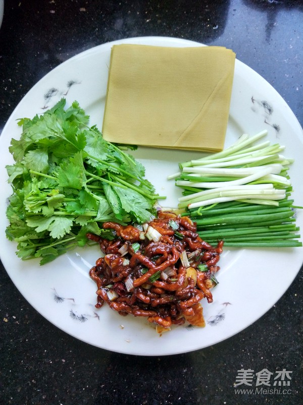 京酱肉丝的做法