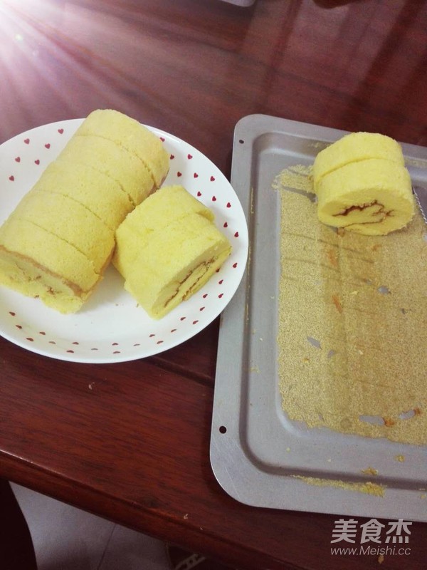 牛奶蛋糕卷的做法