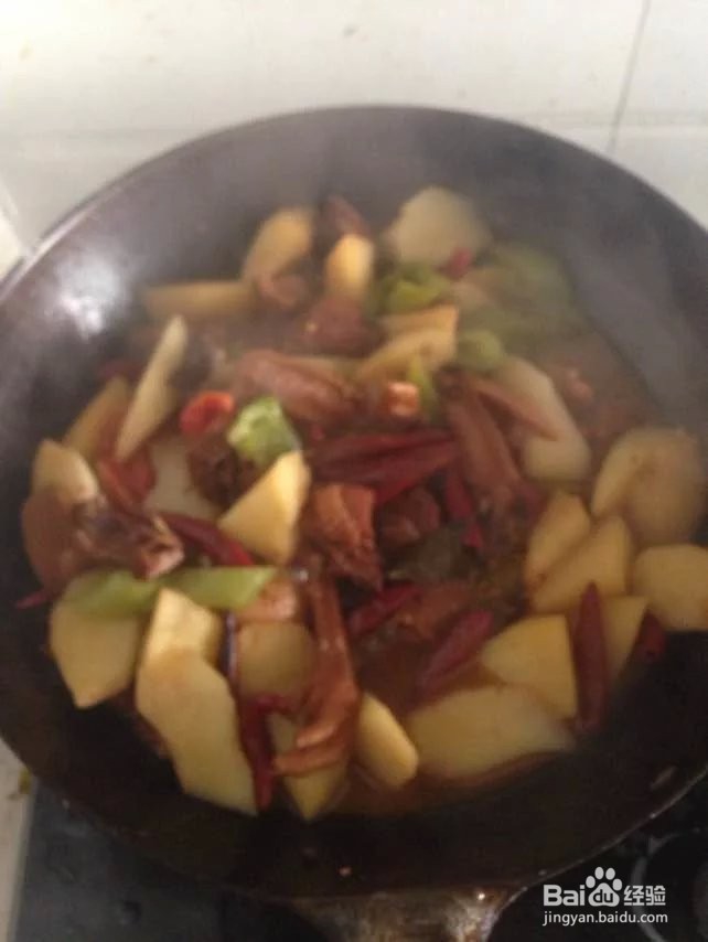 美味爽口家常大盘鸡的简单做法