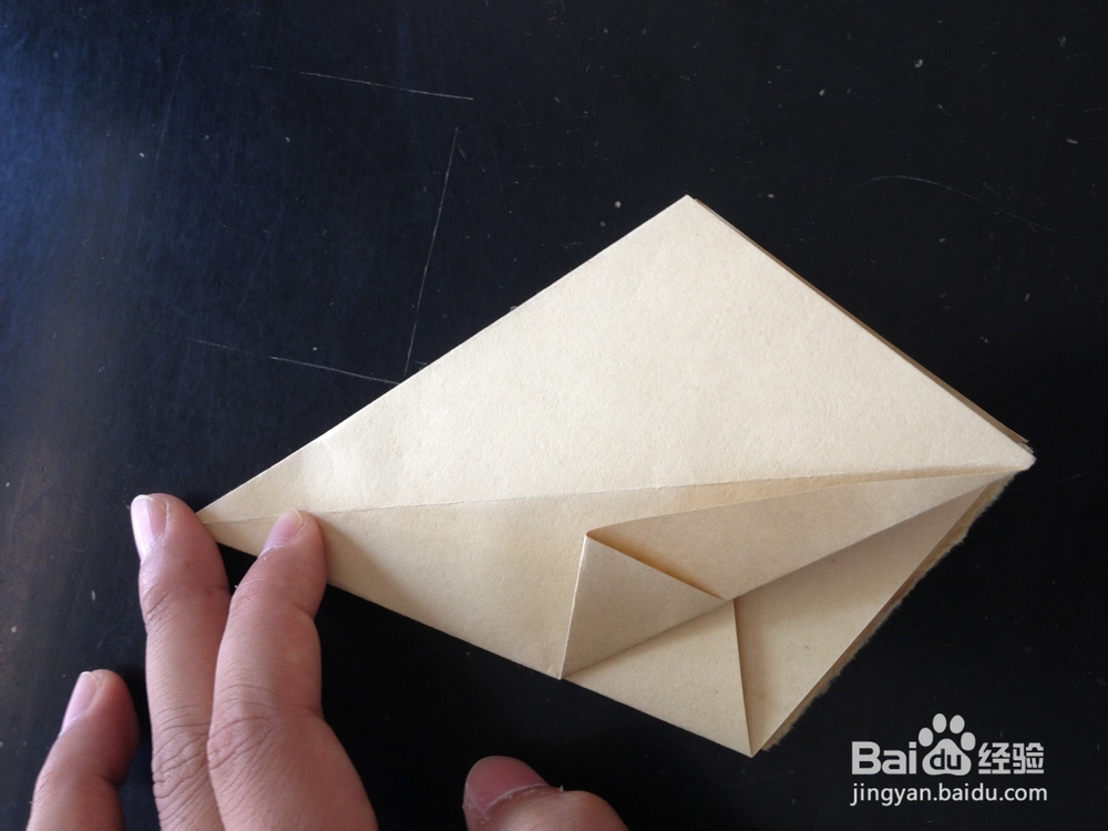 怎样折纸百合花