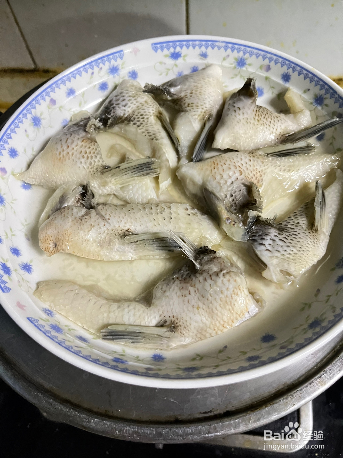 清蒸鱼下巴的做法