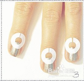 浪漫蓝月亮美甲DIY教程