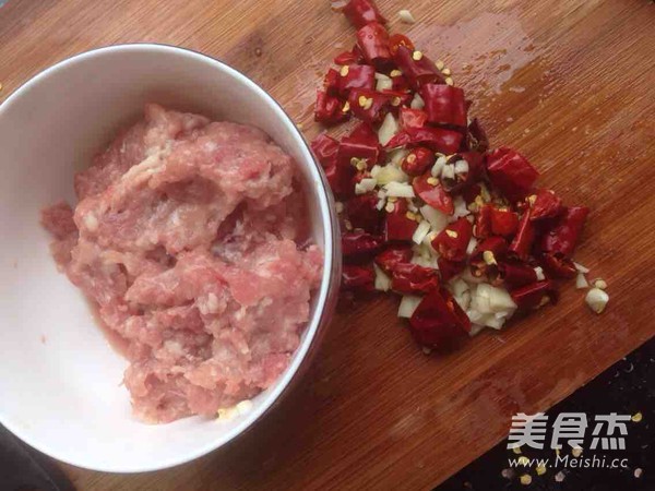 肉沫四季豆的做法