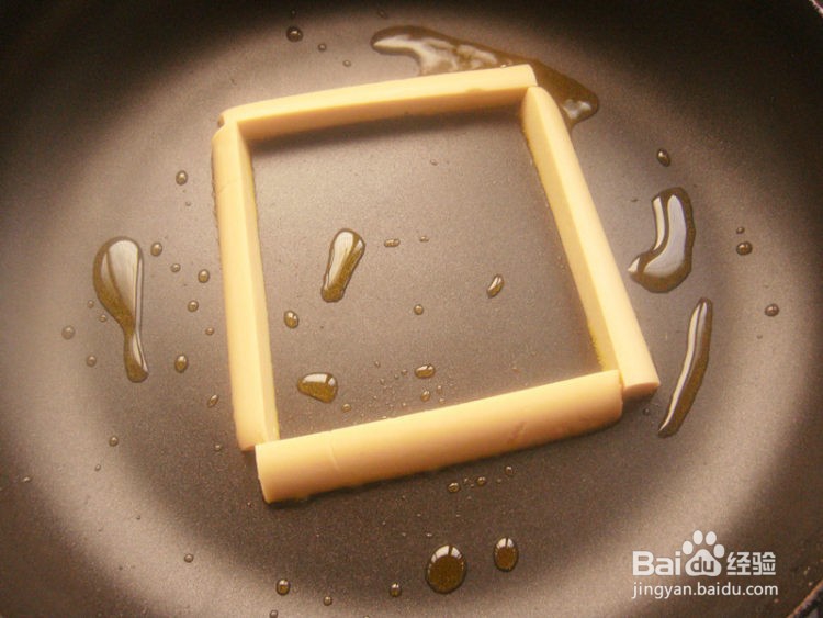 爱心早餐之火腿玉米煎鸡蛋