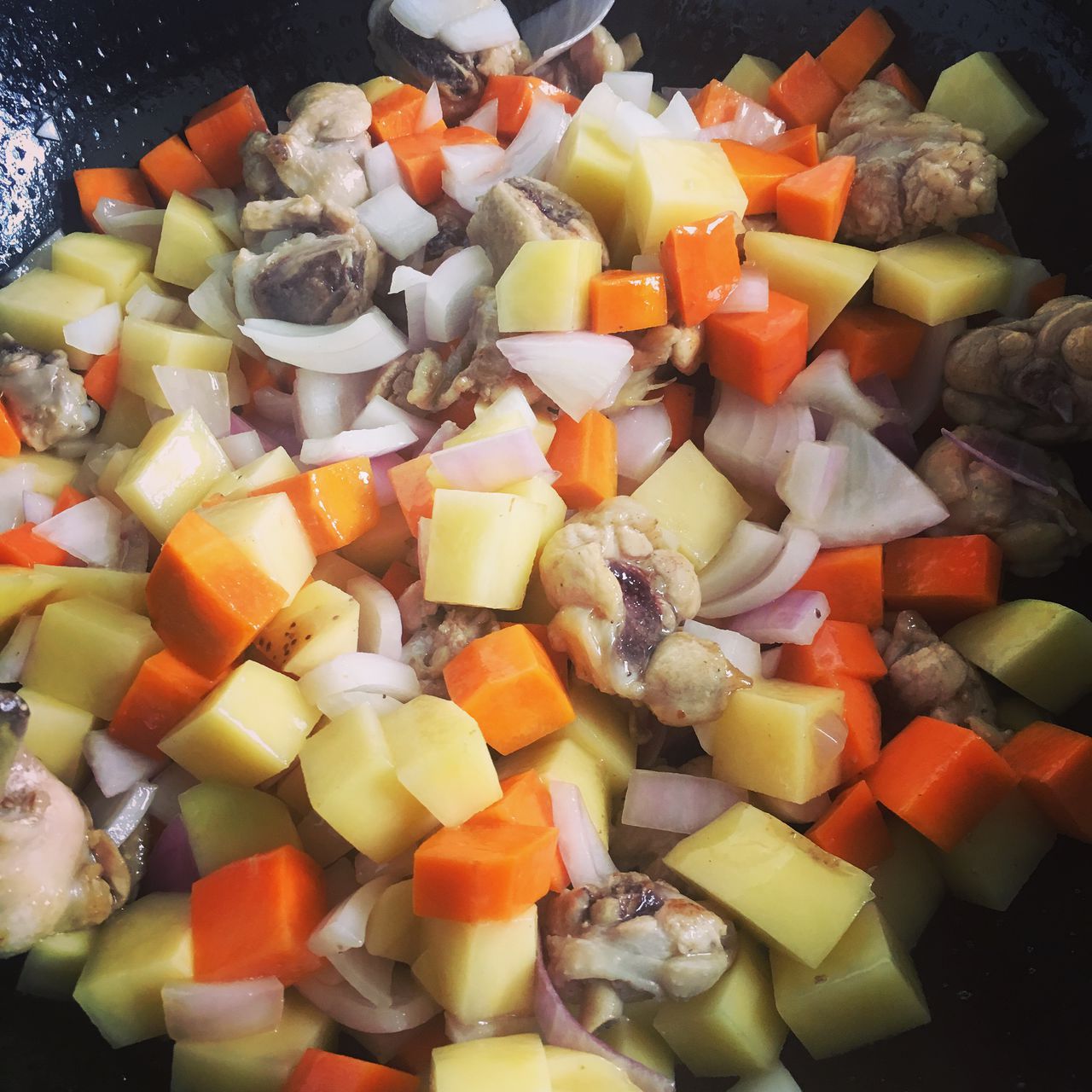 新手无压力的咖喱鸡肉饭的做法，我来教你做吧！