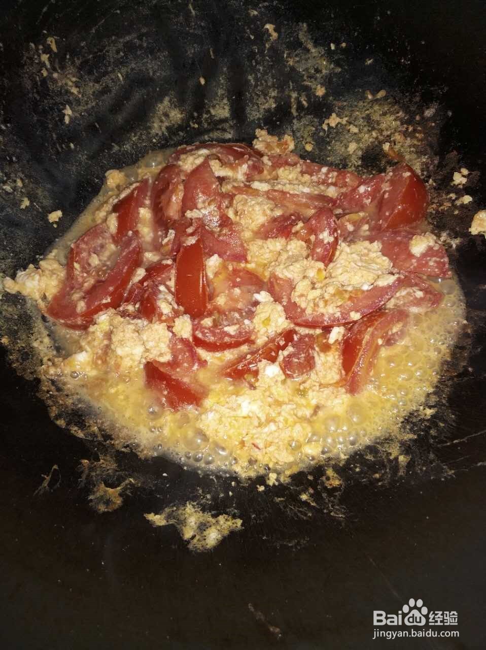 番茄炒鸡蛋的做法