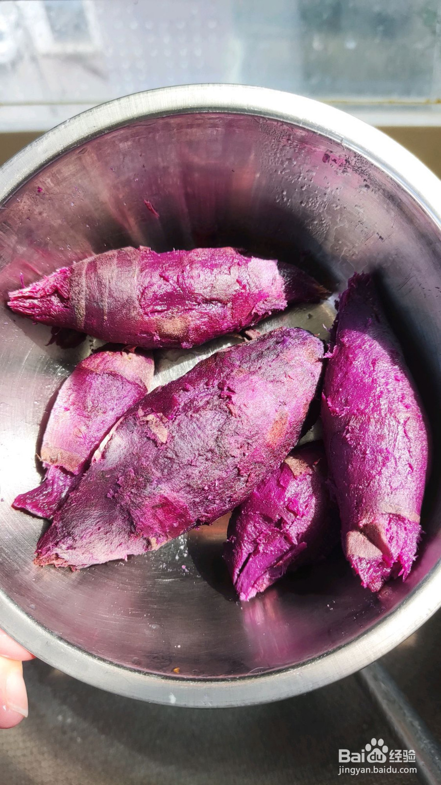 红枣紫薯卷的做法