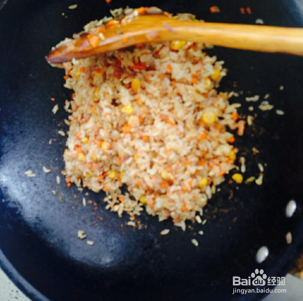 简易蛋包饭的做法