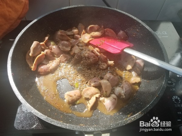 如何制作甜辣孜然鸡胗