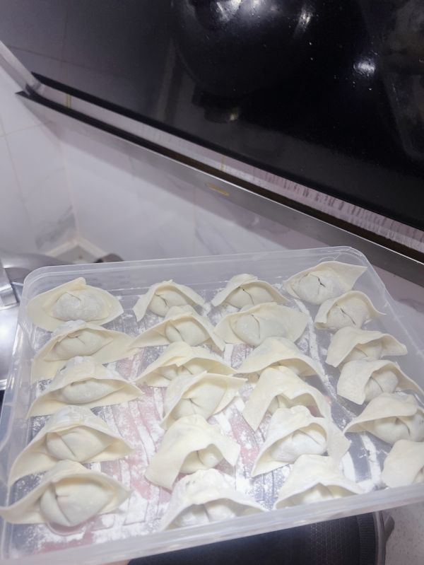 梯形馄饨皮包馄饨