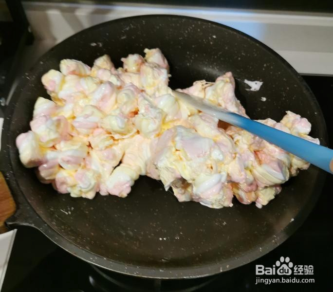 雪花沙琪玛棉花糖版的做法