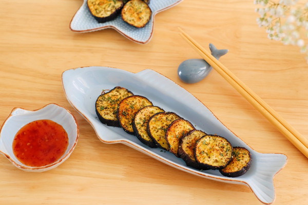 低卡蒜香烤茄子