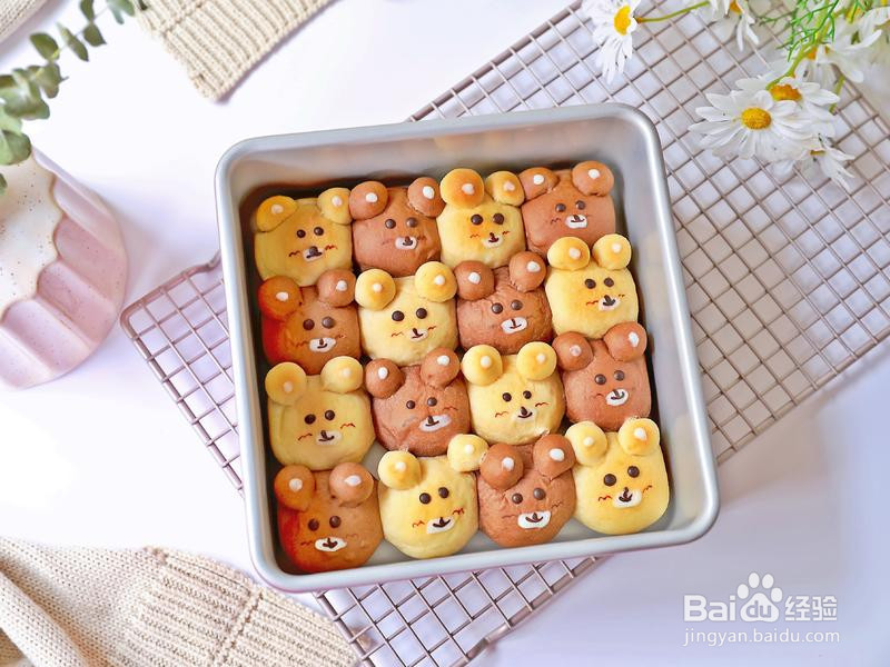 小熊挤挤面包的做法
