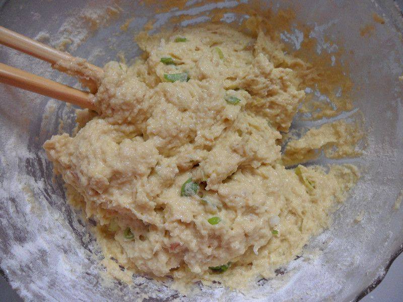 回忆童年时的味道——葱花豆渣饼