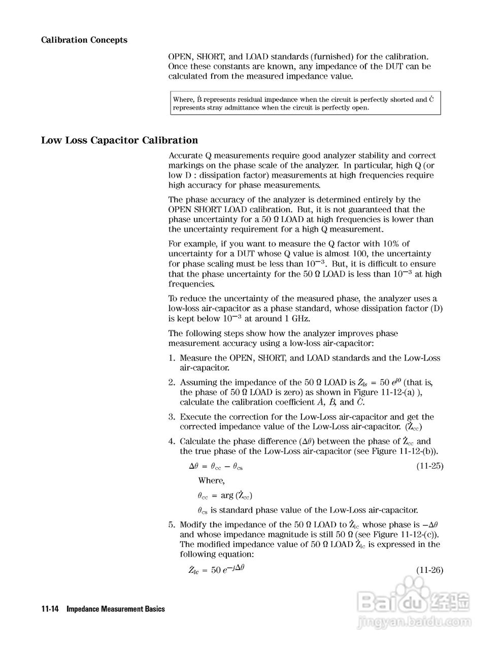 HP4291B分析仪说明书:[26]