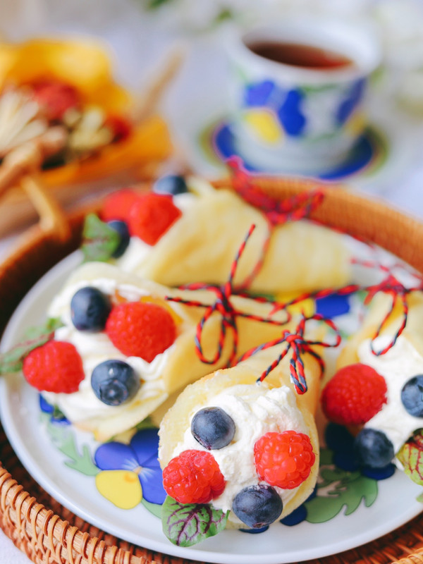 冰淇淋甜筒花束饼干美哭了