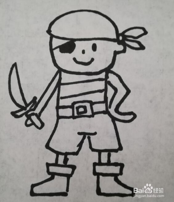 男孩的画法 男孩的简笔画