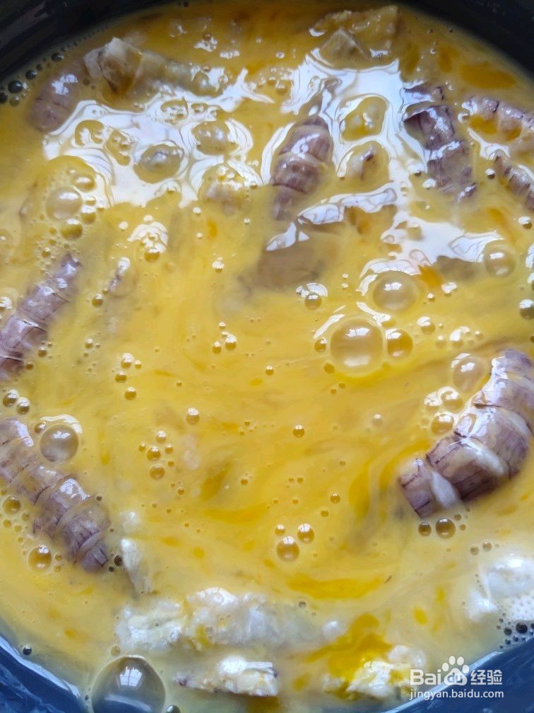 皮皮虾肉爆鸡蛋怎么做