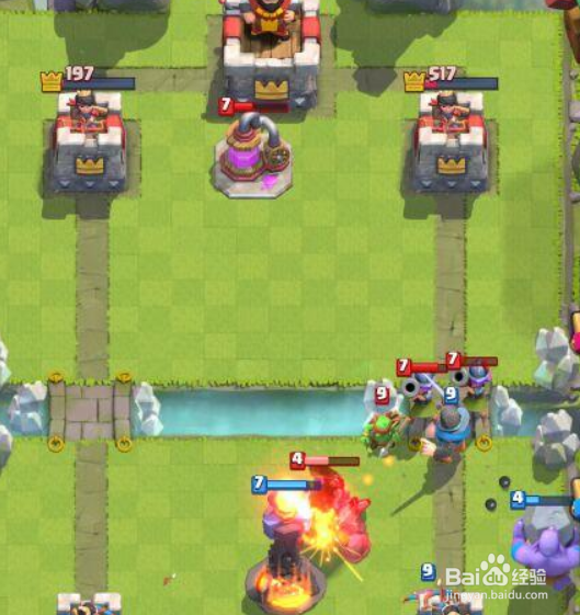 皇室战争巨石冰墓流攻略