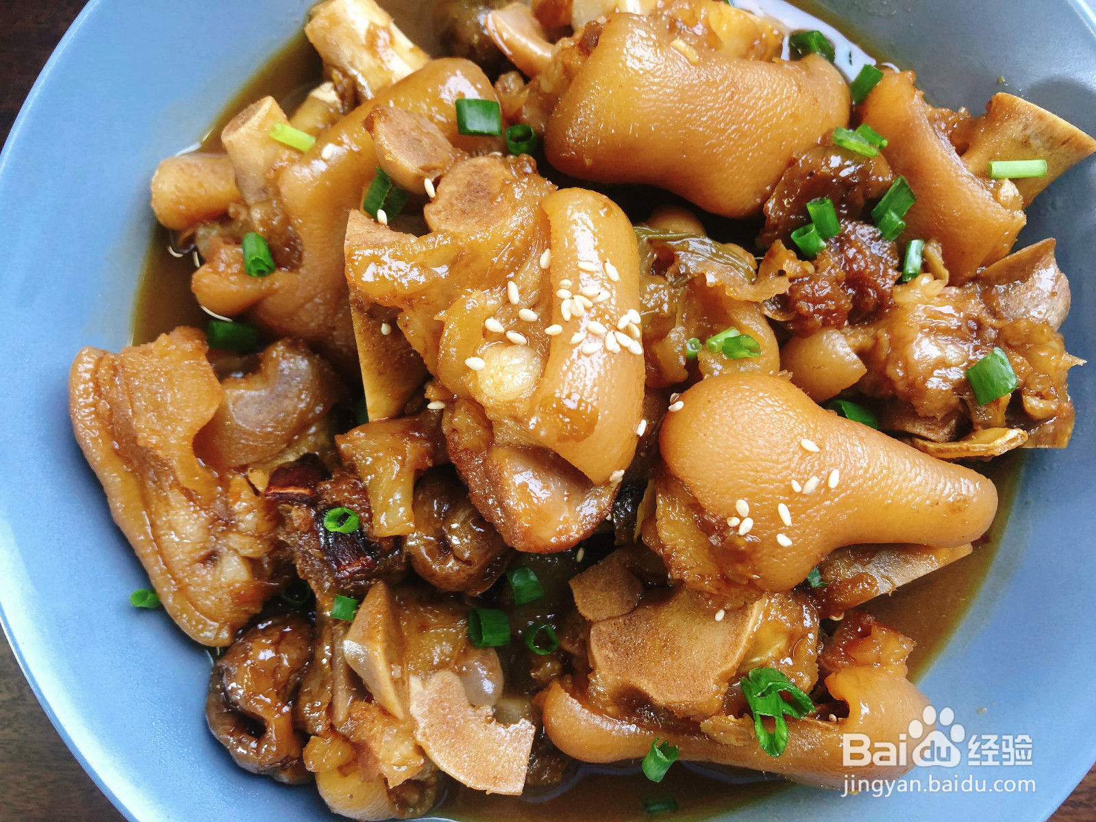 话梅猪手的做法