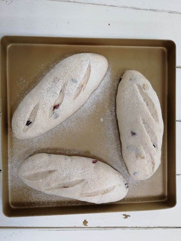 蔓越莓核桃软欧