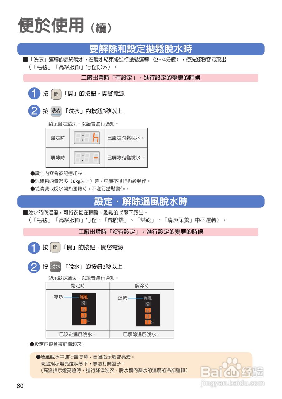 日立SF-BW12LV洗衣机使用说明书:[6]