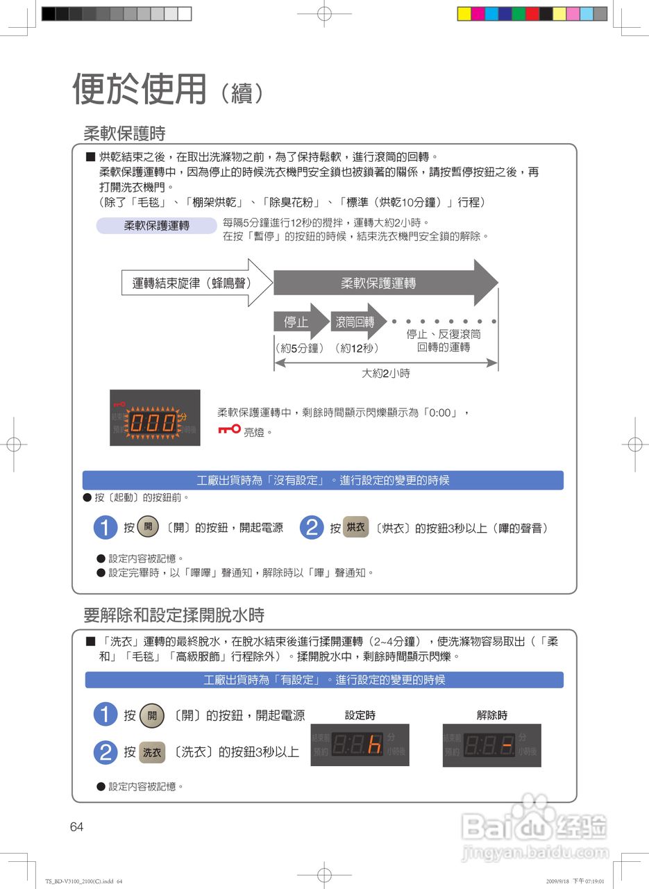日立SF-BD2300TR洗衣机使用说明书:[7]