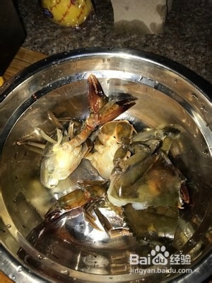 奶油软壳蟹制作过程