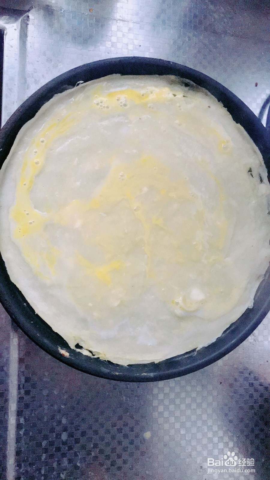 面糊葱油饼的做法