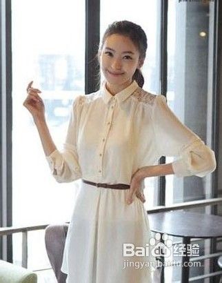 春季回暖的服装搭配之巧穿连衣裙变瘦子