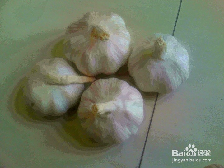 大蒜怎样看是发芽蒜