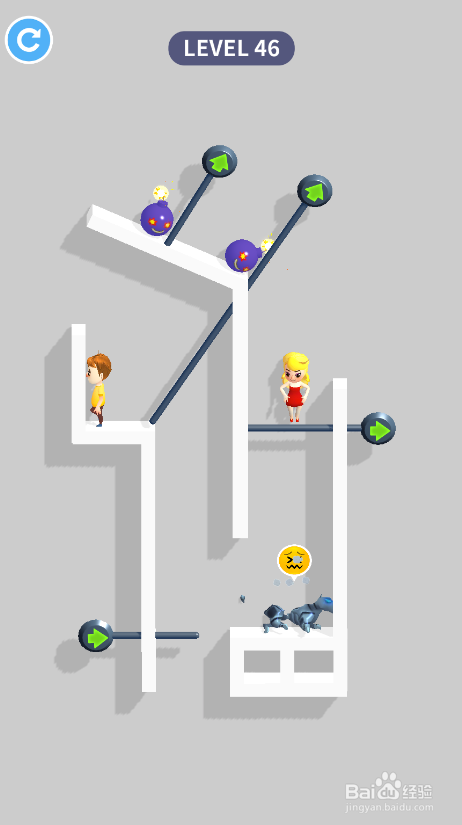 Tap Tap Rescue的第46关怎样通关