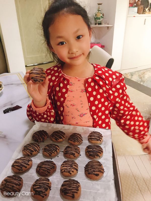 巧克力麻薯饼干