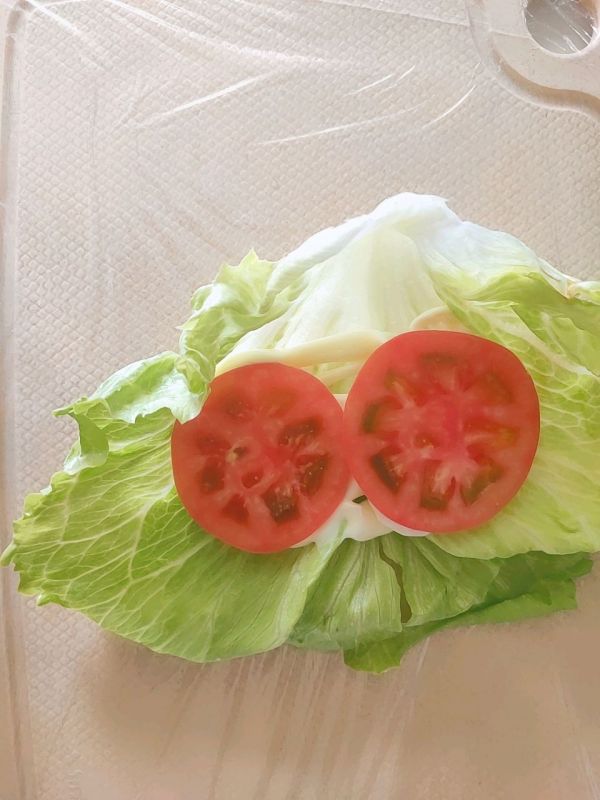 低脂蔬菜三明治