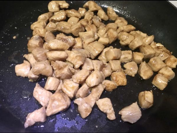 咖喱鸡肉杏鲍菇饭