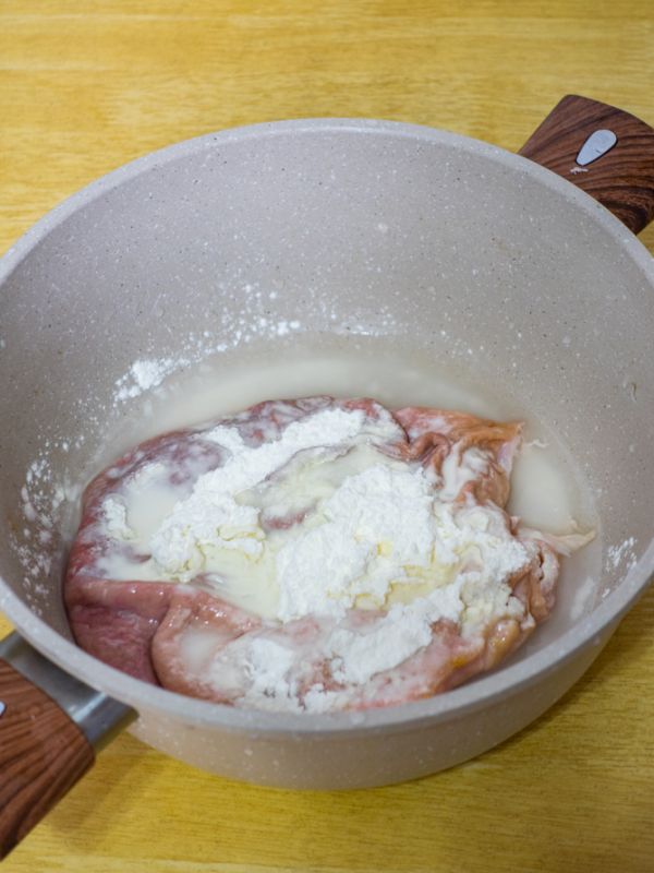 奶香椰汁猪肚鸡汤